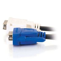 C2G 2m DVI-A M / HD15 M Cable VGA (D-Sub) Zwart - thumbnail