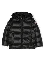 Colmar Kids logo-appliqué padded hooded jacket - Noir