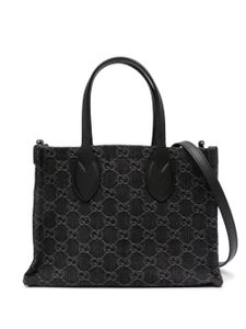 Gucci sac cabas Ophidia GG médium - Noir