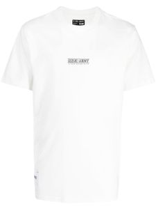 izzue t-shirt en coton à logo imprimé - Blanc