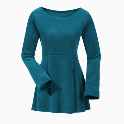 Biologisch katoenen nicky tuniek, nachtblauw 42