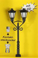 Viessmann H0 Parklantaarn dubbel afgewerkt model 60731 1 stuk