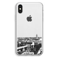 Marrakech Skyline : iPhone X Transparant Hoesje - thumbnail