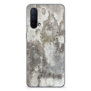 OnePlus Nord CE 5G TPU Siliconen Hoesje Beton Print