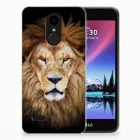 LG K4 (2017) TPU Hoesje Leeuw