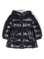 Moncler Enfant doudoune Alis à coupe longue - Bleu - thumbnail