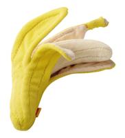 Haba banaan Biofino 16 cm geel