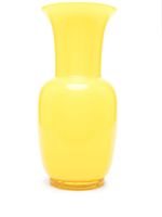 Venini vase Opalino en verre (36 cm) - Jaune