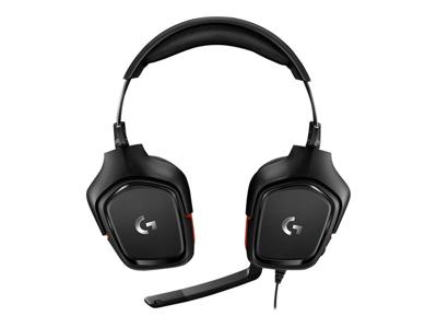 Logitech Headset G332 Gaming Headset black/red