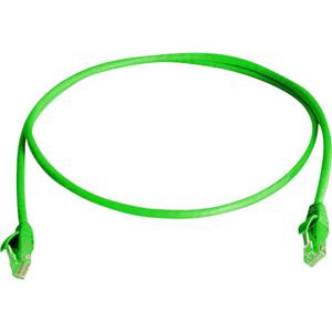 Telegärtner L00006A0326 RJ45 Netwerkkabel, patchkabel CAT 6 U/UTP 25.00 m Groen Vlambestendig, Halogeenvrij 1 stuk(s)