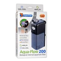 Superfish Aqua Flow 200 Intern Filter 400L/H, Zwart