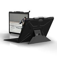 Urban Armor Gear Metropolis voor Microsoft Surface Pro X (Microsoft gecertificeerde beschermhoes, type-cover compatibel, Microsoft Surface Pen houder, standfunctie) - zwart