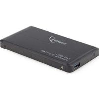 Gembird EE2-U3S-2-S behuizing voor opslagstations HDD-behuizing Zilver 2.5" - thumbnail