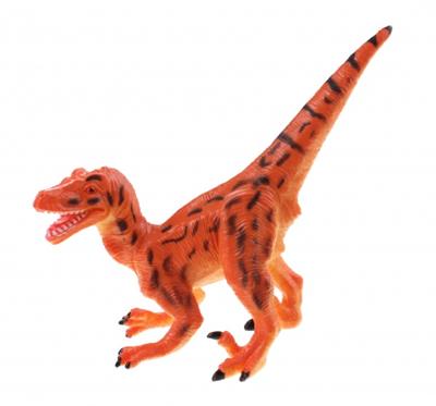 Johntoy dinosaurus Animal World Staurikosaurus 13 cm geel/oranje Johntoy dinosaurus Animal World Staurikosaurus 13 cm geel/oranje