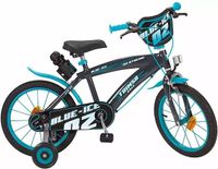 blue ice 12 inch 22 cm jongens trommelrem zwart/blauw