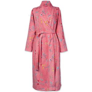 Pip Studio Badjas Les Fleurs Roze-Maat: XS