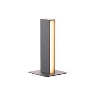 SLV Staande pilaar buitenlamp H-Pol 2x8w - 3000K - 36cm antraciet 232175 - thumbnail