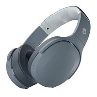 Skullcandy Crusher Evo: draadloze over-ear koptelefoon met microfoon met instelbare Sensory Bass, snelladen en een accuduur van 40 uur – Grijs