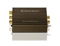 Oehlbach Phono PreAmp Pro - Phono-voorversterker - voor platenspeler met MM- of MC-picket, compact & krachtig - metallic bruin