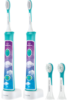 Philips Sonicare for Kids Connected HX6322/04 Duo Pack