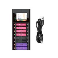 ISDT N8 oplader met ronde cellen NiMH, NiCd, NiZn, LiIon, LiHV, LiFePO Mignon (AA), Micro (AAA), 14500,