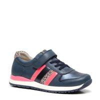 Scapino TwoDay leren sneakers blauw/roze