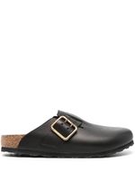 Birkenstock claquettes Boston Bold en cuir - Noir