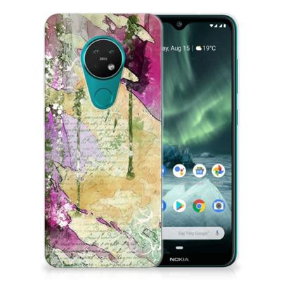 Hoesje maken Nokia 7.2 | 6.2 Letter Painting Hoesje maken Nokia 7.2 | 6.2 Letter Painting