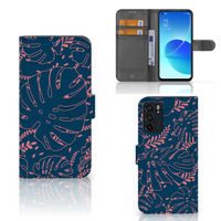 OPPO Reno6 5G Hoesje Palm Leaves