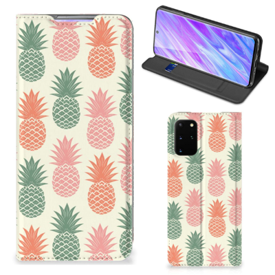 Samsung Galaxy S20 Plus Flip Style Cover Ananas Samsung Galaxy S20 Plus Flip Style Cover Ananas