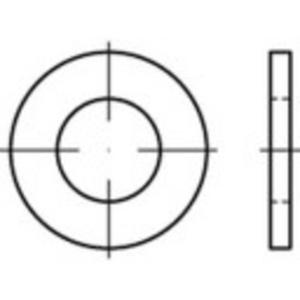 Onderlegringen 17 mm 30 mm Staal Thermisch verzinkt 250 stuk(s) TOOLCRAFT 147844