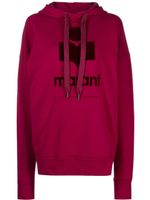 MARANT ÉTOILE hoodie Mansel à logo imprimé - Rouge