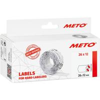 METO Prijslabels 9506162 Weer verwijderbaar Breedte etiket: 26 mm Hoogte etiket: 12 mm Wit 1 stuk(s) - thumbnail