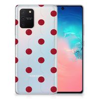 Samsung Galaxy S10 Lite Siliconen Case Cherries