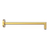 Douchearm Tres Exclusive | 40 cm | Wandmontage | Messing | Rond | 24k Goud mat