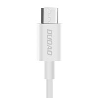 Dudao - USB naar Micro USB oplader - 3A Fast charge oplaadkabel - Datakabel - 1 Meter - Wit