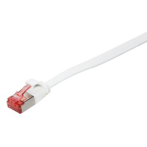 LogiLink CF2051S RJ45 Netwerkkabel, patchkabel CAT 6 U/FTP 2.00 m Wit Vergulde steekcontacten 1 stuk(s)