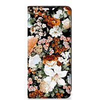 Smart Cover voor Samsung Galaxy A33 5G Dark Flowers