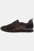 Ulla Popken Schoenen, elastische inzetten, leer, wijdte H - Grote Maten