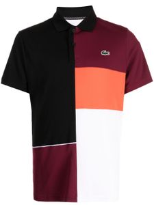 Lacoste polo à logo appliqué - Multicolore