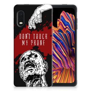 Samsung Xcover Pro Silicone-hoesje Zombie Blood