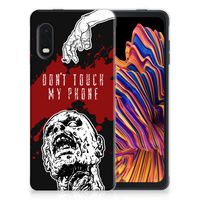 Samsung Xcover Pro Silicone-hoesje Zombie Blood