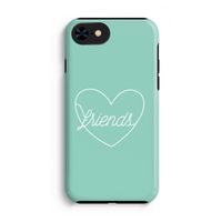 Friends heart pastel: iPhone 8 Tough Case - thumbnail