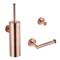 Complete Toiletborstelset Boss & Wessing Copper Geborsteld Koper Boss & Wessing