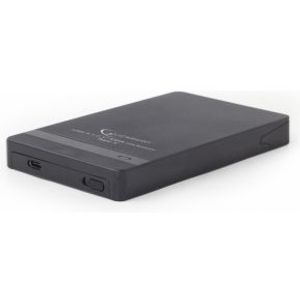 Gembird EE2-U31S-2 behuizing voor opslagstations 2.5 HDD-/SSD-behuizing Zwart