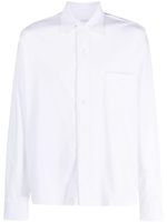 ASPESI chemise en coton à manches longues - Blanc