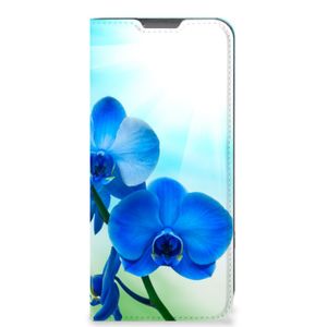 OPPO A77 5G | A57 5G Smart Cover Orchidee Blauw - Cadeau voor je Moeder