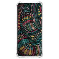 Xiaomi 13 Doorzichtige Silicone Hoesje Aztec - thumbnail