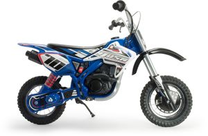 Injusa X-Trene Blue Fighter elektrische kindermotorfiets blauw