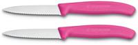 Victorinox Schilmes Swiss Classic - Roze - Gekarteld - 2 stuks - thumbnail